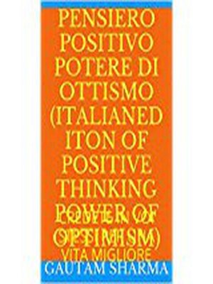 cover image of Pensee Positive, Power of Optimism French Edition Positive Thinking Power of Optimism